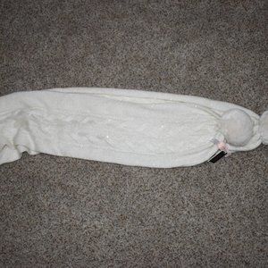 Juicy Couture Sparkly Heavy Warm Cable Scarf